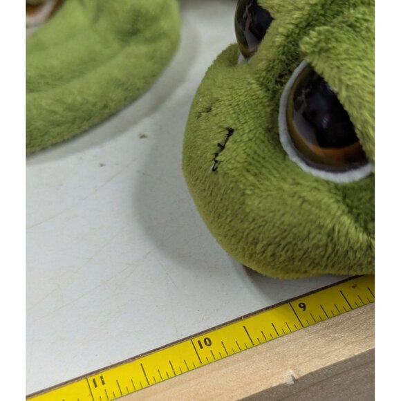 Cute Plush Sea Turtle Pair Soft Green Bodies Adorable Big Eyes The Petting Zoo 1 - Picture 7 of 9